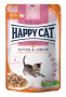 Купить Kitten & Junior Land Ente Влажный корм в виде кусочков в соусе для котят с уткой