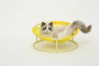 Купить Pet bed round yellow Складной лежак для домашних животных
