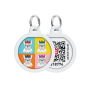 Купить WAUDOG Smart ID Адресник с QR-паспортом "Французский бульдог"