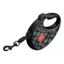 Кипити WAUDOG R-leash "Луска" Повідець-рулетка для собак з контейнером для пакетів, світловідбивна стрічка