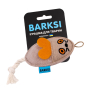 Купить Игрушка для кошек, бежевая мышка с канатом