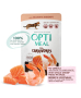 Кипити Adult Cats Grain Free Salmon & Shrimps - беззерновий вологий корм з лососем та креветками у соусі для дорослих котів
