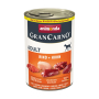 Кипити GranCarno Adult - вологий корм для дорослих собак, з яловичиною та куркою