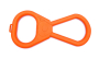 Кипити Opener Pop Top Tug Toy – Іграшка «Відкривачка» для собак, помаранчева