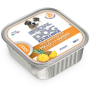 Кипити SDE Dog Fruit - вологий корм для собак, монопротеїн, курка з ананасами