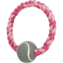 Купить Rope with ball - игрушка для собак, канат с теннисным мячом