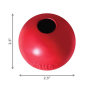 Купить Ball wl/Hoe M/L Игрушка для собак, Мяч с отверстием