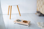 Кипити Lunch Bar Natural Wood + White  Миски на підставці