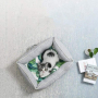Кипити FOUR SEASON PET BED Лежак для собак і котів, сірий, розмір S