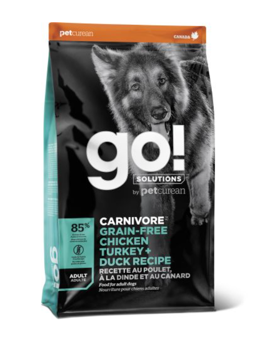 ドッグフード goori.gori3300 Сухой корм для собак GO! Carnivore Grain Free Chicken, Turkey+Duck