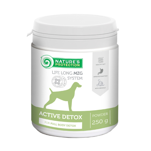 Active Detox Пищевая добавка для очищения организма взрослых собак с кальцием и магнием