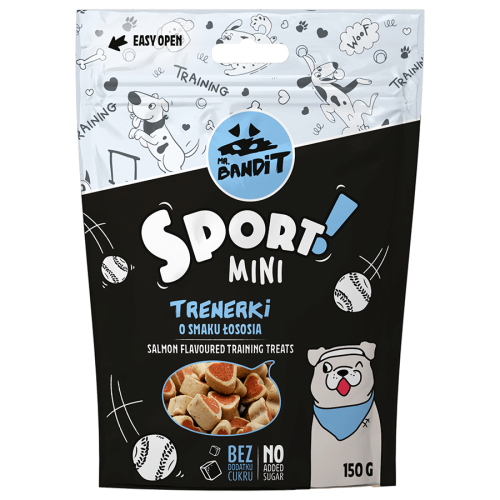 Sport Mini Тренировочное лакомство со вкусом лосося для собак