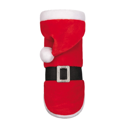 Попона «Santa» для собак, красная
