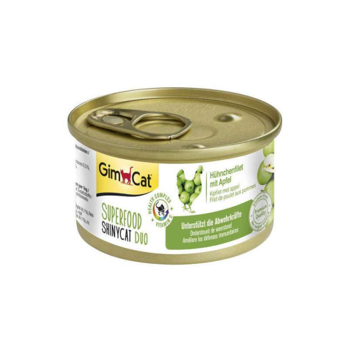 Superfood ShinyCat Duo з куркою та яблуком для котів