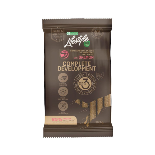 Lifestyle Grain Free Salmon Complete Development Беззерновые лакомства с лососем для молодых собак всех пород