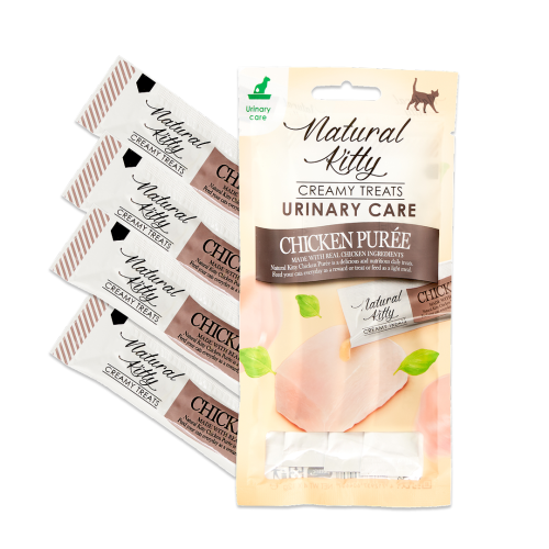 Fuctional Creamy Treat Chicken Puree Urinary Care Крем-снеки для кошек, куриное пюре (уход за мочевыводящими путями)