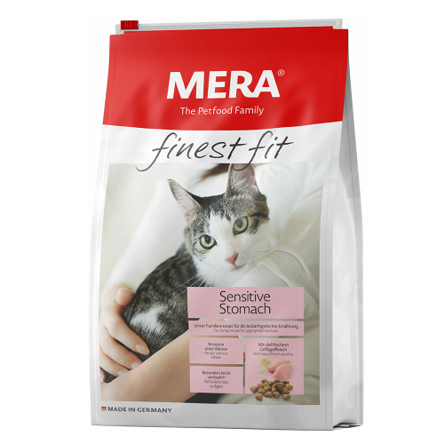 Finest Fit Adult Sensitive Stomach Cat Сухой корм со свежим мясом птицы, рисом и ромашкой для взрослых кошек с чувствительным пищеварением