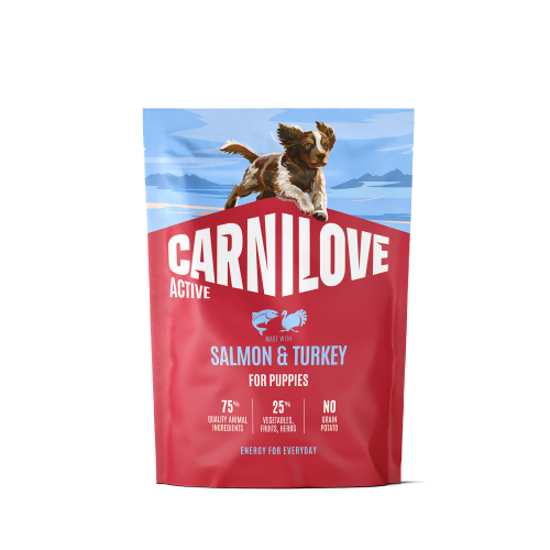 Active Salmon & Turkey Puppy Сухой корм с лососем и индейкой для щенков