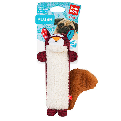 WAUDOG Fun Plush Игрушка для собак, Белка