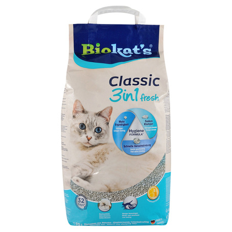 Classic Fresh 3in1 Cotton Blossom Бентонитовый наполнитель для кошачьего туалета