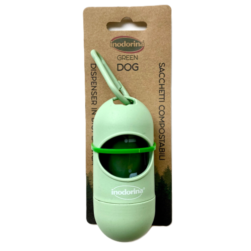 Green Dispenser + Bio Sachets Диспенсер с биоразлагаемыми пакетами