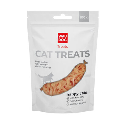 WAUDOG Treats Ласощі для котів "Курячі смужки"