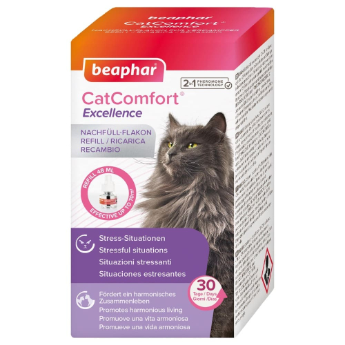 CatComfort Excellence 2в1 Сменный блок успокаивающего диффузора с феромонами для кошек