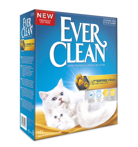Litter Free Paws Комкующий наполнитель "Чистые Лапки" для котов