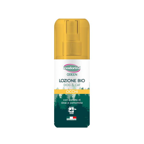 Lozione Bio Green Occhi лосьон для очистки глаз у кошек и собак с экстрактом алоэ и ромашки
