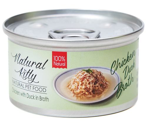 Broth Series Chicken with duck in broth Влажный дополнительный корм для кошек, курица с уткой в ​​бульоне