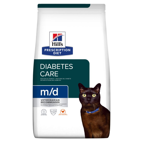 PD Feline M/D Сухий корм для котів при цукровому діабеті, з куркою