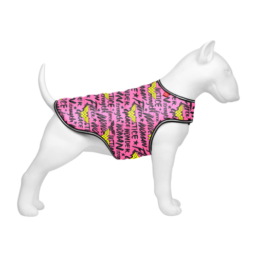WAUDOG Clothes Курточка-накидка "Чудо-женщина в розовом" для собак