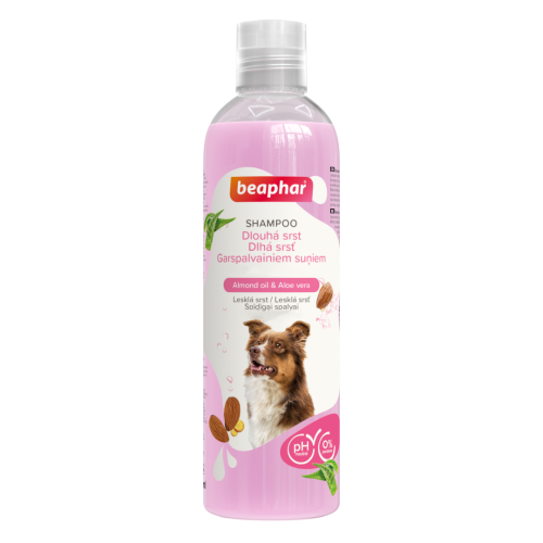 Shampoo Almond oil & Aloe vera for Dogs Шампунь с миндальным маслом и Алоэ вера для длинношерстных собак