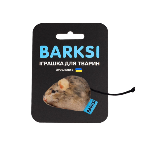 Игрушка для кошек, маленькая мышка с колокольчиком