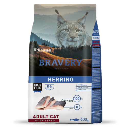 Herring Adult Cat Sterilized Сухой корм с селедкой для стерилизованных кошек