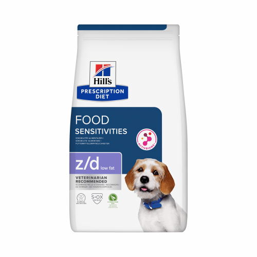 PD Canine Z/D Low Fat HydroSoy Сухой корм для собак с пищевой чувствительностью, с гидролизованной соей