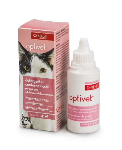 Optivet – капли для ухода за глазами для кошек и собак