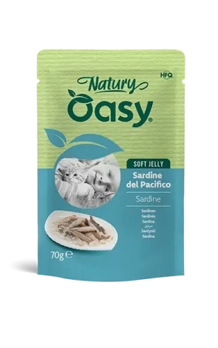 CAT Wet Natury (pouch) Шматочки з середземноморською сардиною в желе для дорослих котів