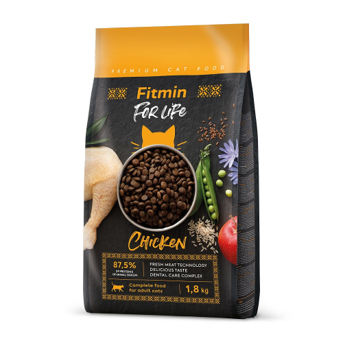 Cat For Life Chicken Комплексний корм для дорослих кішок з куркою