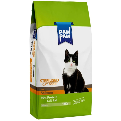Sterilised Adult Cat Food with Salmon Сухой корм с лососем для стерилизованных кошек