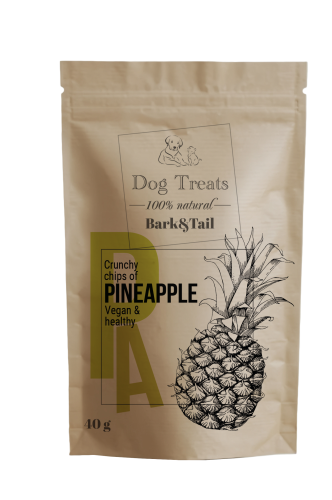 Dog Treats 100% Pineapple Натуральное лакомство для собак с ананасом