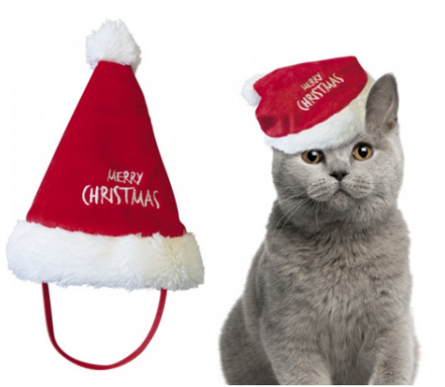 Xmas Рождественская шапка для животных