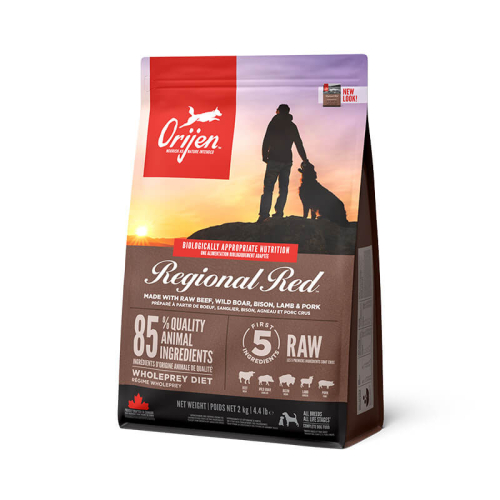 Regional Red Dog Высокопротеиновый беззерновой сухой корм на основе шести видов мяса для собак всех пород