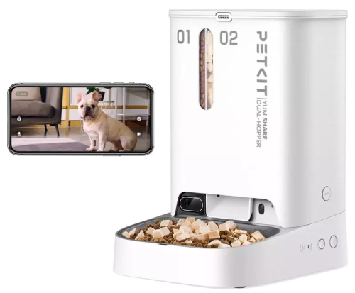 YUMSHARE DUAL-HOPPER with Camera Смарт кормушка