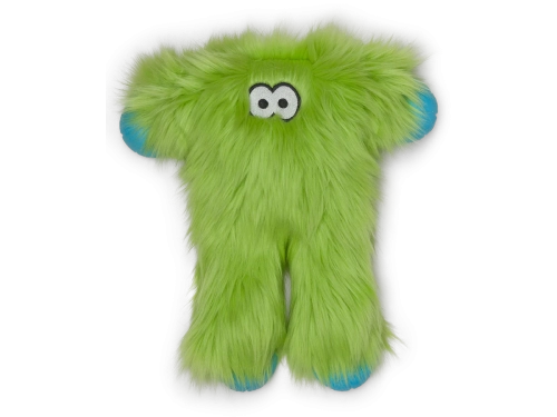 Peet Toy Игрушка пищалка для собак, Пит пушистый, лаймовый