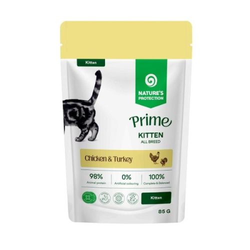 Prime Kitten Chicken and Turkey Влажный корм для котят с курицей и индейкой