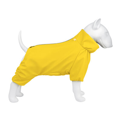 WAUDOG Clothes Дождевик для собак, водонепроницаемый, желтый