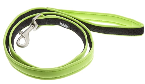 Mesh Preno Leash Усиленный поводок со спецподкладкой для собак с чувствительной кожей, салатовый