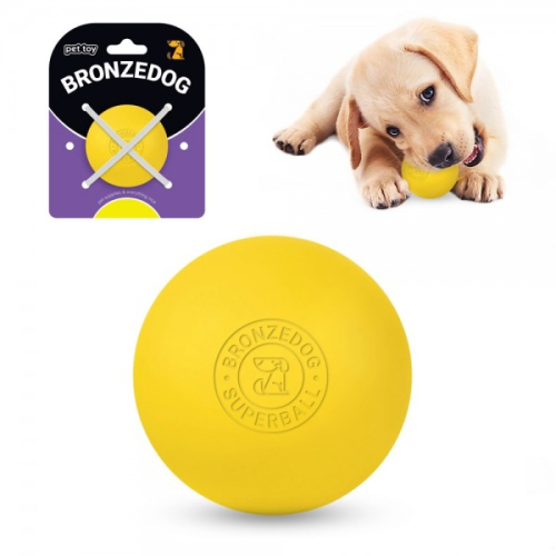 Superball Игрушка мяч для собак, желтый