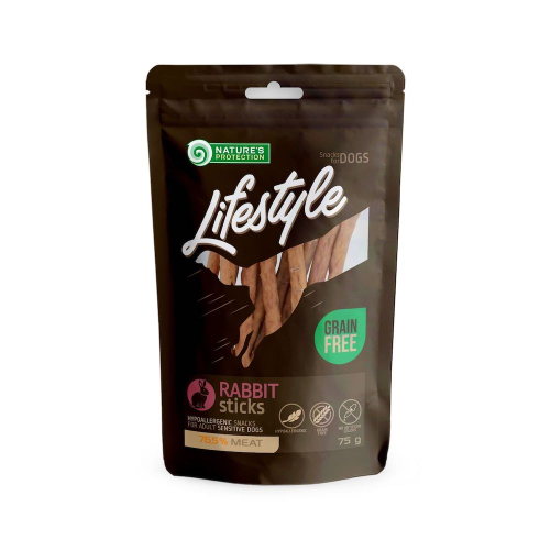 Lifestyle Dog Snacks Rabbit Sticks Натуральное лакомство в виде палочек из мяса кролика и курицы для собак